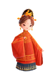 明朝贵妇