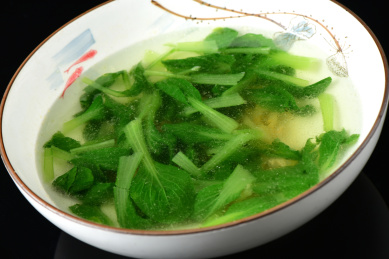 湘菜水煮冬苋菜