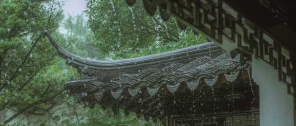 江南的雨 苏州 古建筑