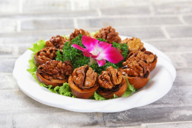 中餐美食-凉菜-五香卤核桃