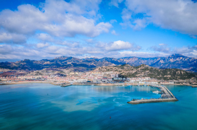 山东青岛崂山沙子口湾