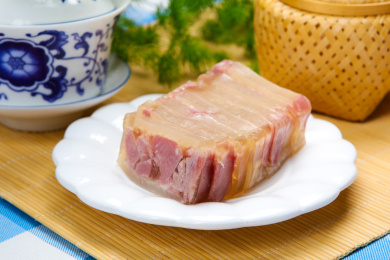 水晶肉冻 水晶肉 肴肉