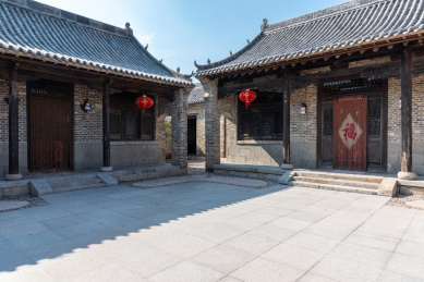 义乌后宅曹村曹氏宗祠建筑风光_站酷海洛_正版图片_视