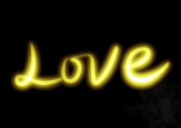 love手写文字 文字