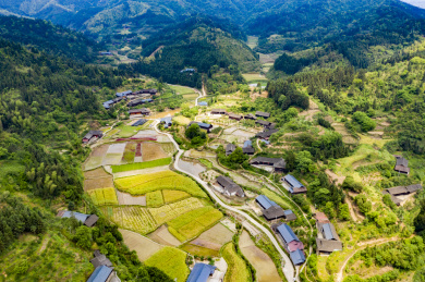 湖南湘西风光 丘陵