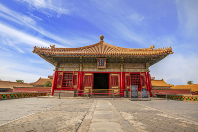 辽宁锦州古塔公园广济寺古建筑群