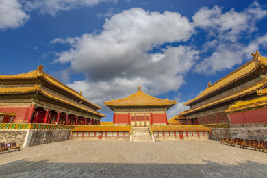 北京故宫内廷后三宫