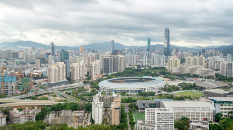 中国深圳罗湖城市建筑