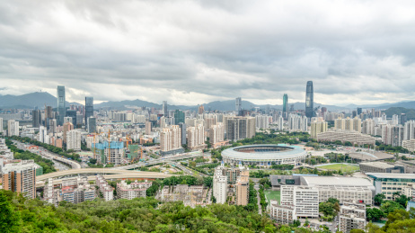 中国深圳罗湖城市建筑