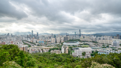 中国深圳罗湖城市建筑