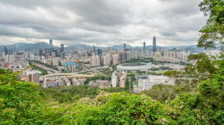 中国深圳罗湖城市建筑