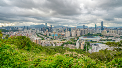 中国深圳罗湖城市建筑