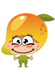 芒果卡通形象 可爱