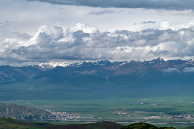 青海省门源县达坂山观景台
