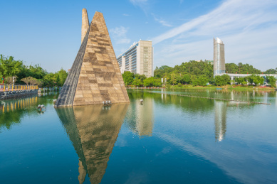 中国广东广州黄埔区科学城广场