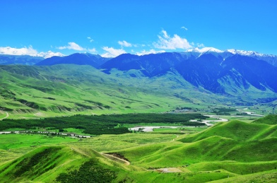 中国新疆伊犁喀拉峻大草原