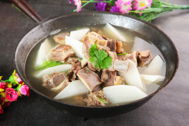 中餐美食-炖菜-清炖羊排