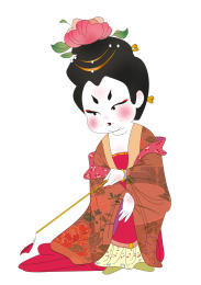 唐代仕女图之 太平公主