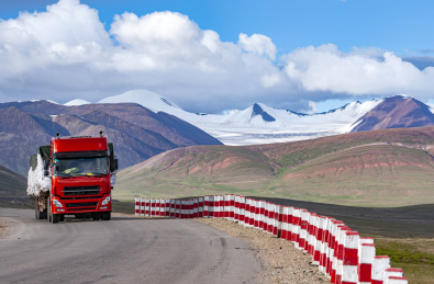 中国青海省青藏高原青藏公路