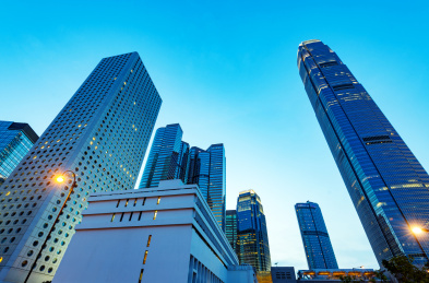 上海的现代办公大楼