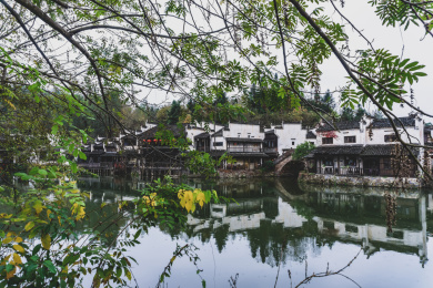 黄山古村落