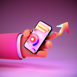 人气数据APP手机箭头财富
