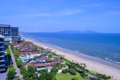 中国汕尾金町湾海景