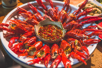 大盘小龙虾 小龙虾