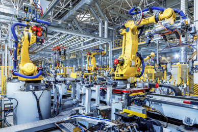 汽车厂自动焊接生产线