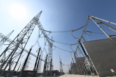 山东枣庄1000千伏特高压变电站