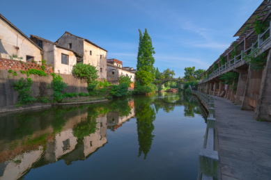 中国浙江金华市兰溪市游埠古镇