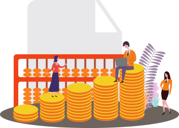 复工创业商业概念插画