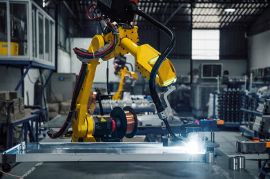 制造中的机器人