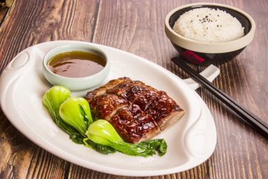 广式烧鸭饭