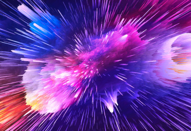 抽象色彩宇宙爆炸炫酷创意背景艺术