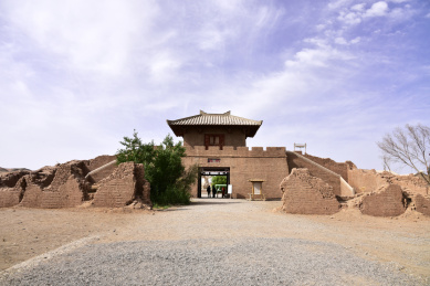 中国甘肃省敦煌市阳关风景区