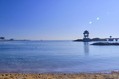 辽宁葫芦岛兴城海滨三礁揽胜景点_站酷海洛_正版图片_视频_字体_音乐
