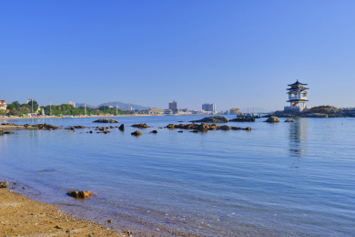 辽宁葫芦岛兴城海滨三礁揽胜景点_站酷海洛_正版图片_视频_字体_音乐