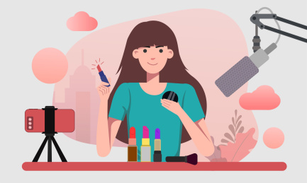 网络直播女生