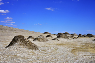 中国青海省海西州大柴旦镇雅丹地貌