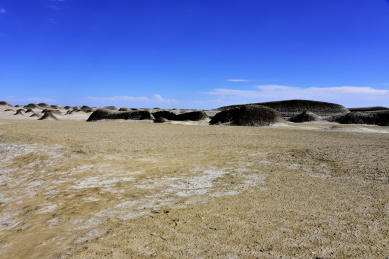 中国青海省海西州大柴旦镇雅丹地貌