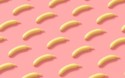 3D几何体排列抽象背景