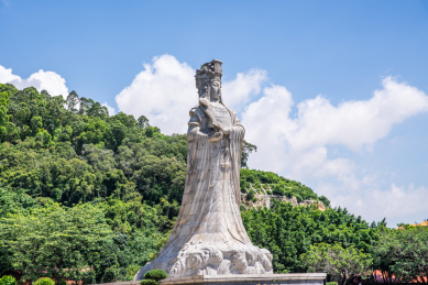 中国广州南沙天后宫天后圣像