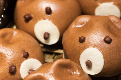 小熊小猪馒头点心