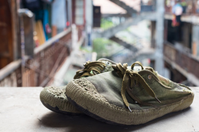 破烂球鞋鞋子 沒有人