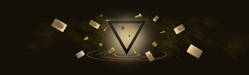 黑金棋牌游戏娱乐banner背景