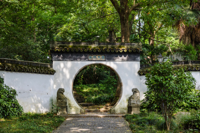 中国江苏苏州常熟园林读书台