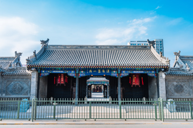 中国内蒙古呼和浩特将军衙署景点正门