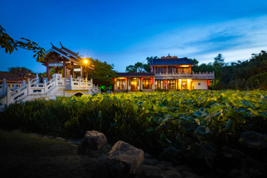 中国广东省惠州市丰渚园景区