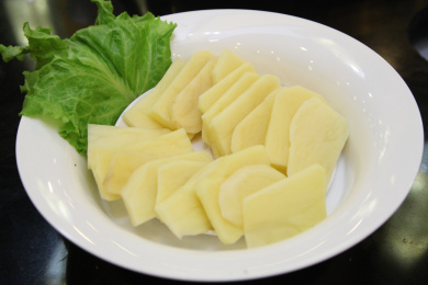 土豆片 火锅 食品
